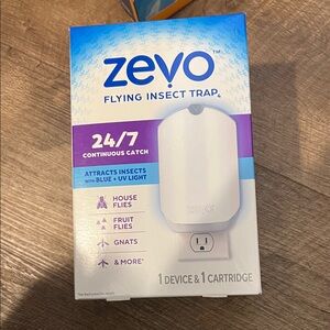 Zevo Flying Insect Trap with Blue and UV Light